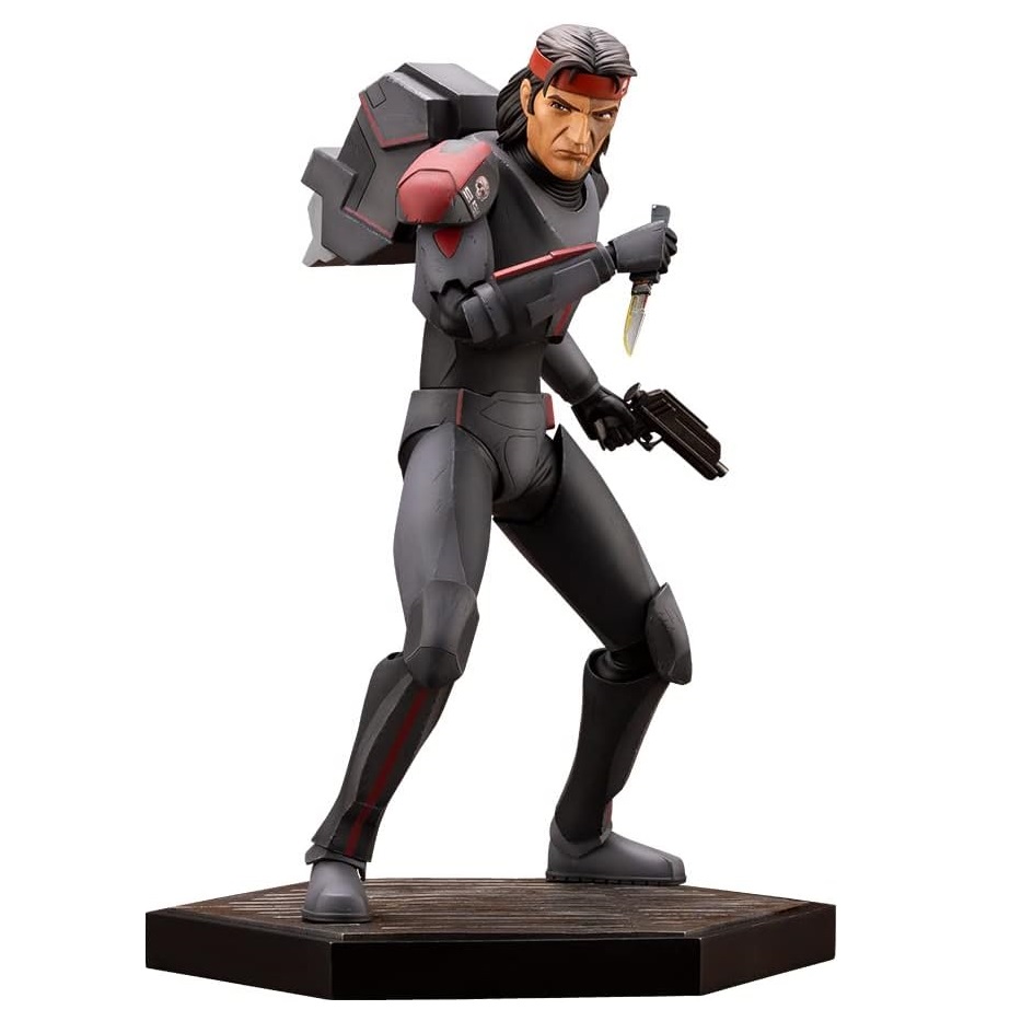 estatua hunter star wars the bad batch kotobukiya artfx 1/7 pvc 25 cm