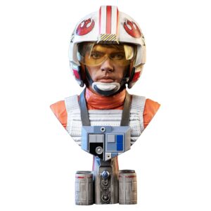 busto tie fighter pilot legends 3d gentle giant 1/2 star wars (copia)