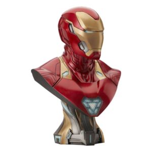 busto iron man mk50 legends 3d gentle giant 1/2 marvel avengers infinity war 25 cm