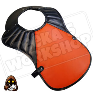 pauldron reversible stormtrooper / sandtrooper para cosplay star wars 100% piel