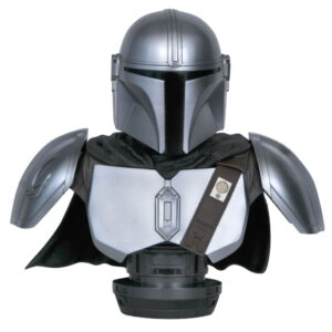 busto the mandalorian legends 3d gentle giant 1/2 star wars the mandalorian